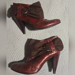 Miss SIXTY Brown Ankle Boots Size 40